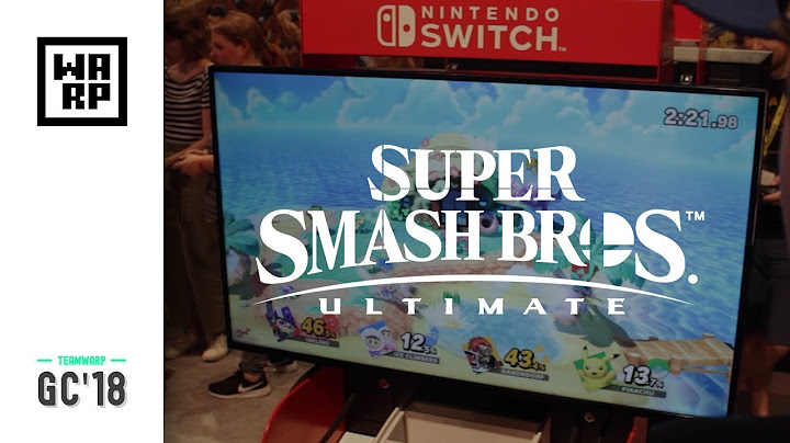 Das Ultimative Smash-Erlebnis! 🎮 WARP@GC 2018