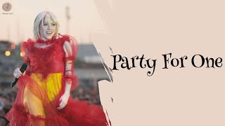 Carly Rae Jepsen - Party For One Lyrics Terjemahan (English / Indonesia)