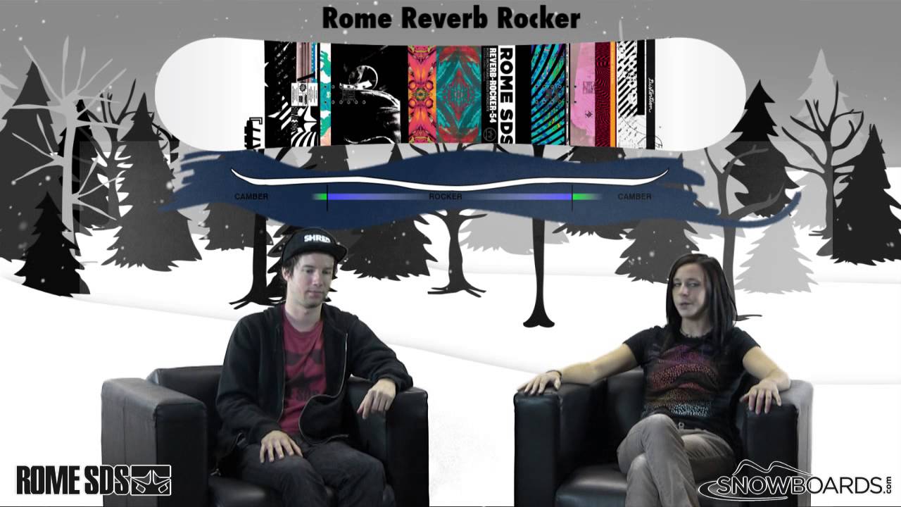 2013 Rome Reverb Rocker Review By Snowboards.com - YouTube