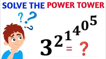 90% Failed to answer | Power Tower | SIMPLIFY THE NESTED EXPONENTS | Fun Algebra Problem