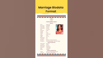 Create Biodata for Marriage 📝 - Marriage Biodata Maker 🔥😍#biodata #biodataformarriage #biodatamaker