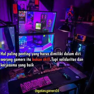 Story wa gamers || kata-kata gamer.