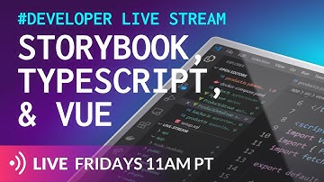 User edit screens with @storybookjs and @vuejs
