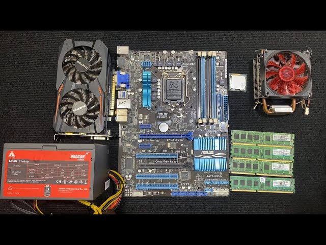 I7 2600 + GTX 1050 Low budget gaming PC Build - YouTube