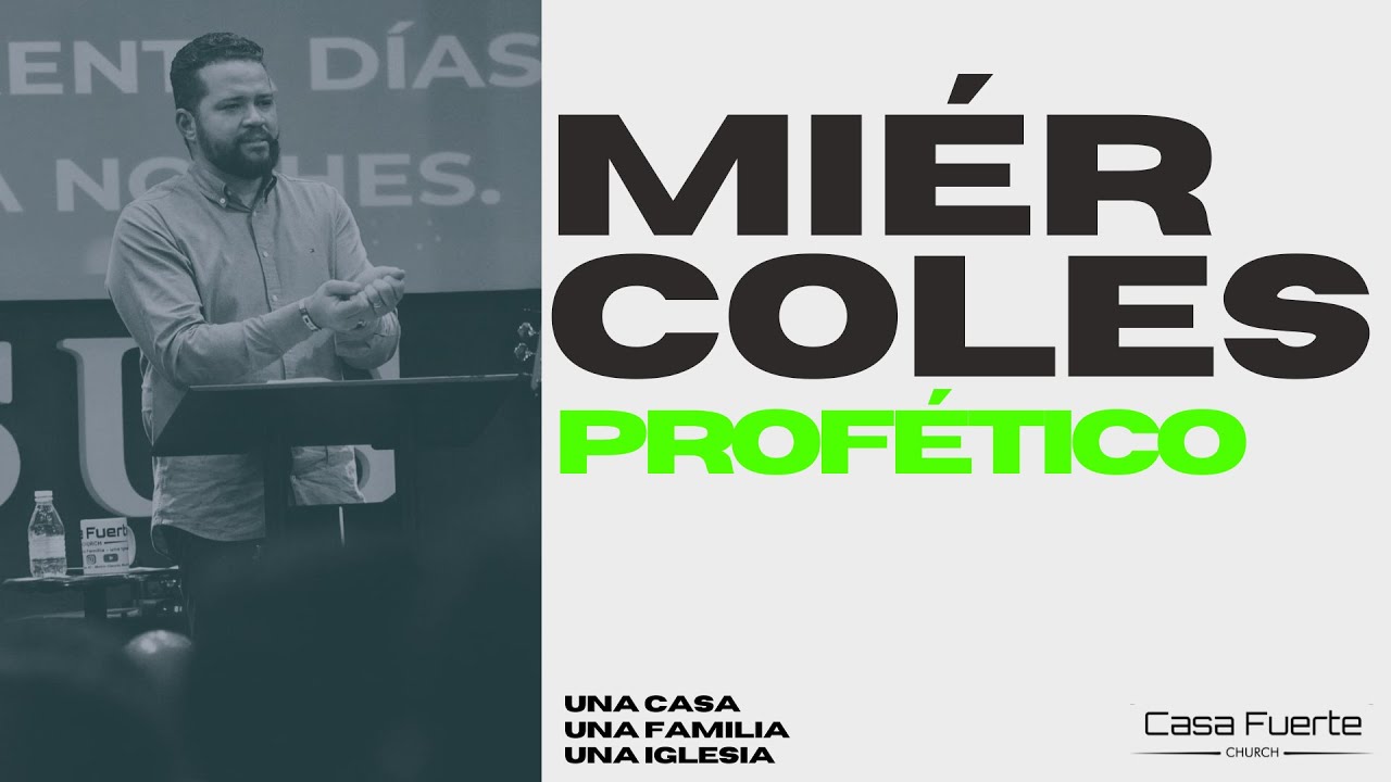 MIÈRCOLES PROFÉTICO - MARCIANO RUFINO 22/06/2022