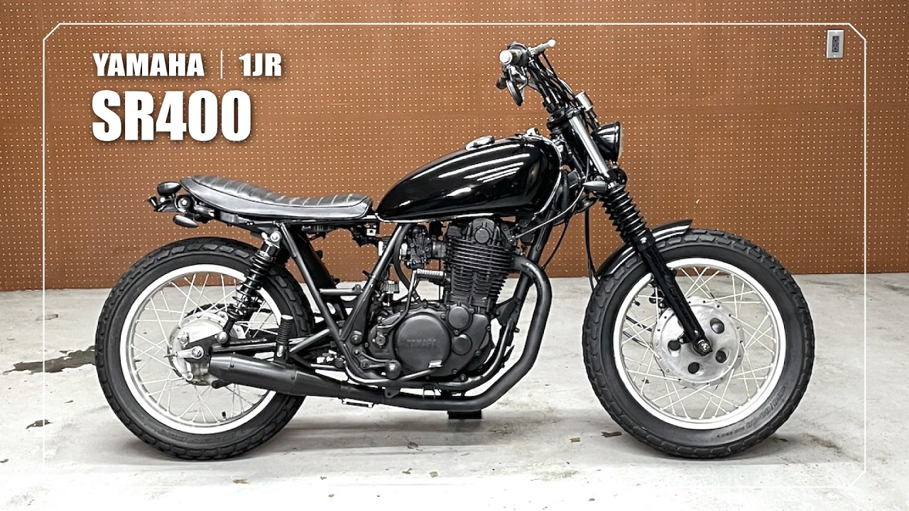 YAMAHA】SR400｜1JR｜フルエキゾーストマフラー・リアサスペンション