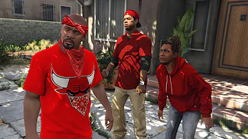 Bloods vs Crips Hood Safari Mission in GTA 5 - Real Life Gangs