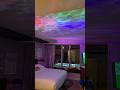 Miami beach hotel vibes #galaxyprojector #auroraprojector #miamibeach #hyatt #light #cozy #nice