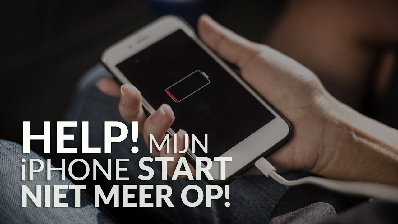 Je iPhone gaat niet meer aan: 5 oplossingen voor je probleem