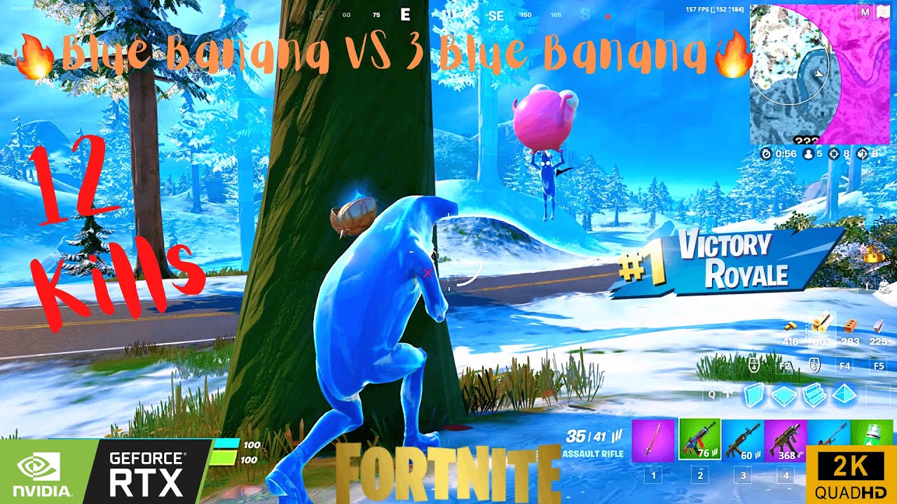 FORTNITE Chapter 3 (2022) 12 Kills Gameplay The Battle of Blue
