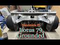 HandmadeF1ロータス79リヤ足回り&リヤウィング取り付け