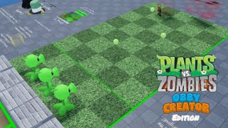 I Built Plants Vs Zombies in Obby Creator! + New Channel