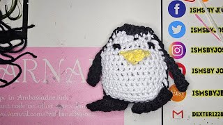 Dollar Tree Crafter's Square Crochet Amigurumi/animal Kit Penguin How to crochet For Beginners