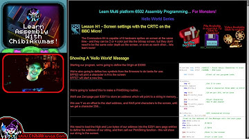 Hello World on the BBC Micro! - 6502 Assembly Lesson H1