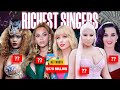 Top 13 Richest Female Singers | 2023