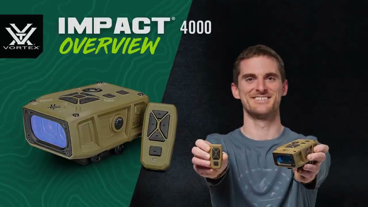 Telêmetro a laser balístico Impact® 4000 – Visão geral do produto