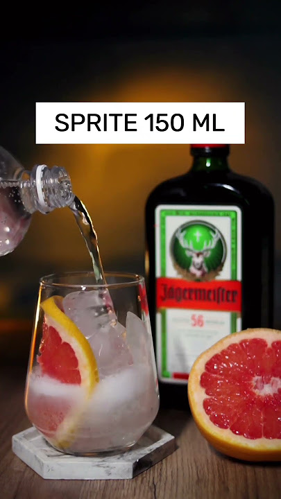 Jagermeister cocktail #shorts #cocktail #jägermeister