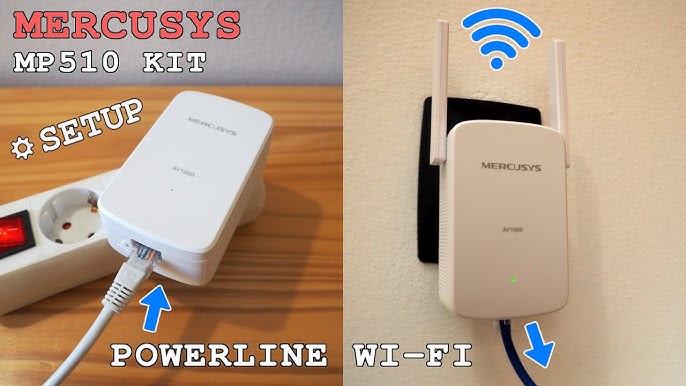 How to Set up Mercusys Powerline WiFi Kit 