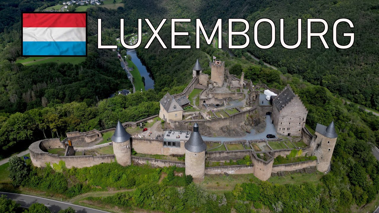 Villance 🇱🇺 Luxembourg Drone Footage 4k - Aerial Tour - Vianden, Bourscheid ...