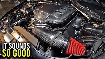 Eventuri carbon fiber plenum and intake installation (E92 M3) Review and sounds!