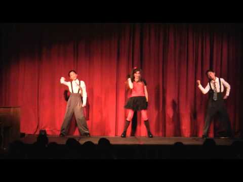 Laura, Daisy and Katherine Dance at the School Talent Show