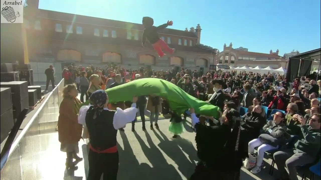 CARNAVAL 2020 MANTEO DEL PELELE MATADERO MADRID corto