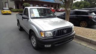I found a 2003 Toyota Tacoma Small Pickup Truck With only 66,000 Miles Review and Test Drive