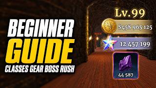 DUNGEON LOOTR BEGINNER GUIDE  (CLASSES, GEAR & BOSS RUSH) Roblox