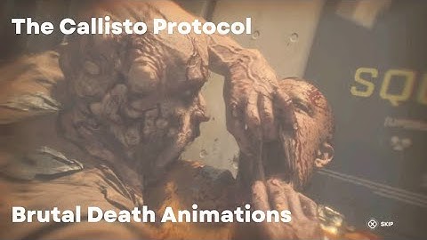The Callisto Protocol: Brutal Death Animations (PS5 Gameplay Walkthrough)