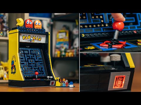 LEGO 10323 Icons 系列「PAC-MAN」 樂高縮時攝影開箱 | 玩具人編輯部 (Speed Build & Unboxing)