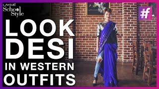 4 Awesome Ways To Make A Western Outfit Look Indian | #fame School Of Style screenshot 5