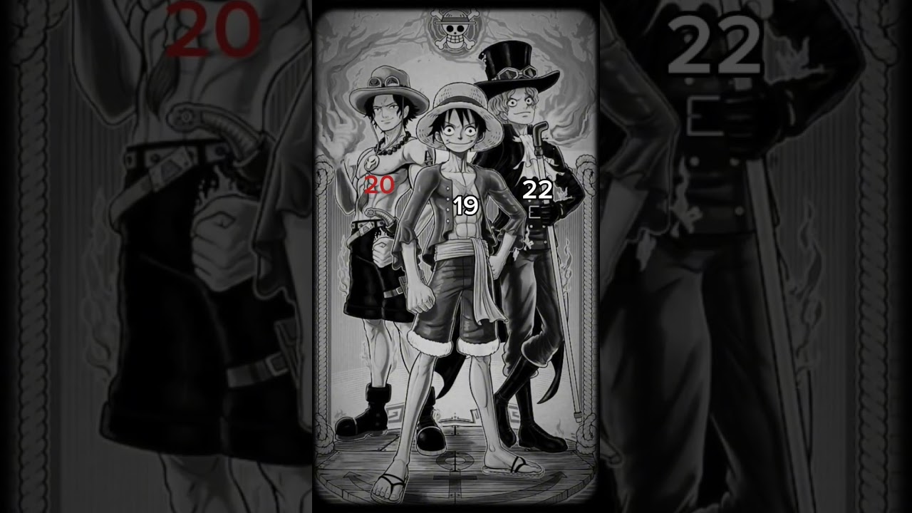 Ace Luffy e sabo chapéus em 2023