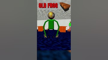 OLD BALDI FROG VS DIRTY CHALKER ERASER #baldisbasicsplus #roblox #loops #perfectloop