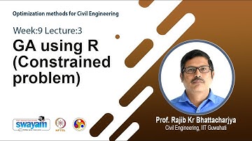Lec 24: GA using R (Constrained problem)