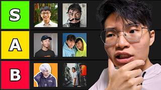UPDATED Singapore YouTuber Tier List