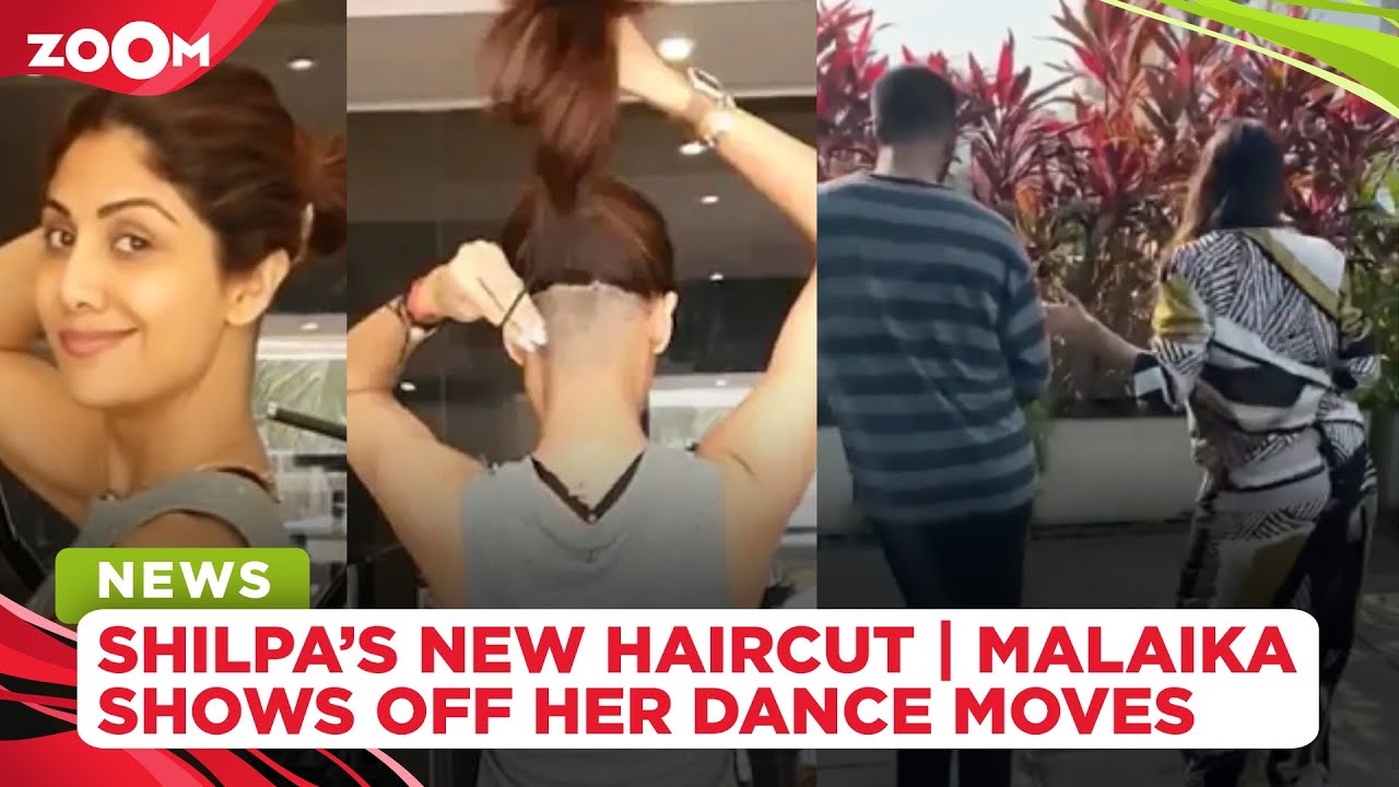 Shilpa Shetty SHOCKS fans with bold undercut hairstyle | Malaika Arora shows off her dance moves