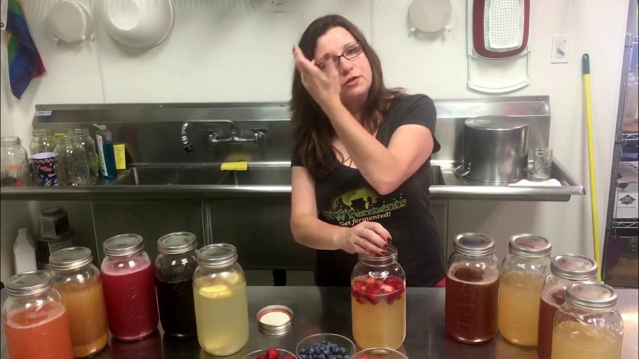 Water Kefir Second Fermentation YouTube