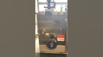 R2R Screen Printing system for printed flexible electronics. #technology #science #printing