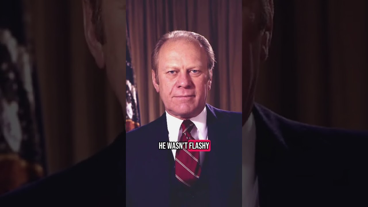 Gerald Ford: The Unelected President Who Tried to Heal a Broken Nation