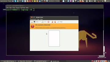 how to Scan in Linux with your scanner!