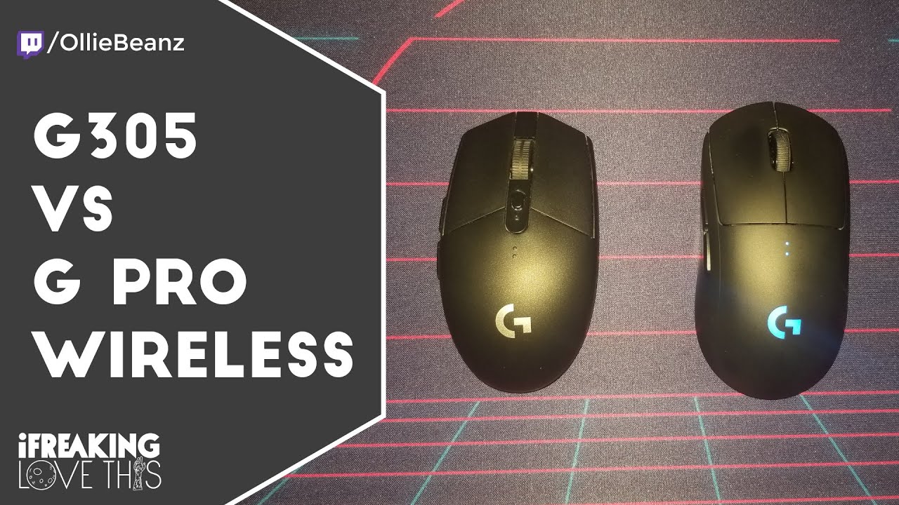 G305 vs G Pro Wireless | Review and Comparison - YouTube