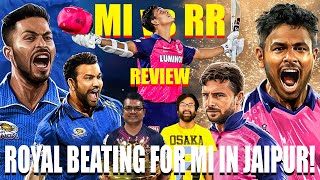 𝐑𝐎𝐘𝐀𝐋 𝐁𝐄𝐀𝐓𝐈𝐍𝐆 𝐅𝐎𝐑 𝐌𝐈! IPL 2024 Rajasthan Royals vs Mumbai Indians Review | RR vs MI | Pdoggspeaks