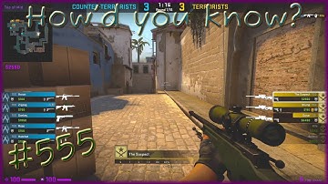 Gamesense Through The Roof! | Daily CS:GO Overwatch Case | #555