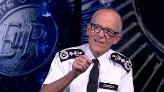 Commissioner Sir Mark Rowley on BBC after ex-officer Rob Lewis posted racist comments on Whatsapp