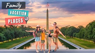 TOP 10 BEST FAMILY VACATION DESTINATIONS IN USA for 2025