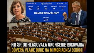 Napätie v NR SR! Po hlasovaní sa ozývalo búchanie po stole, Pročko ukázal reakcie svojich kolegov!