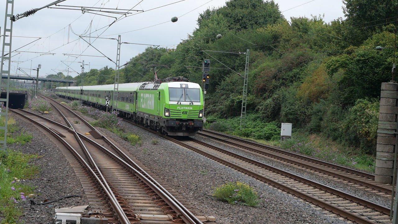 Eisenbahnverkehr in Düsseldorf Unterrath Mit Br 422 401 1429 146 408 412 462 248 147 403 429 182 402