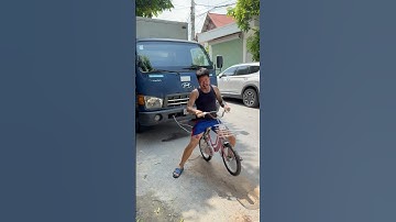 Chồng khờ đòi lấy xe đạp kéo ô tô và cái kết