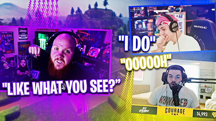 IM BETTER THAN NINJA! HE GOT CARRIED!! FT. NINJA, COURAGE & DRLUPO - Fortnite Battle Royale