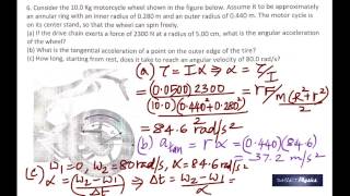 Rotational Motion - Problems